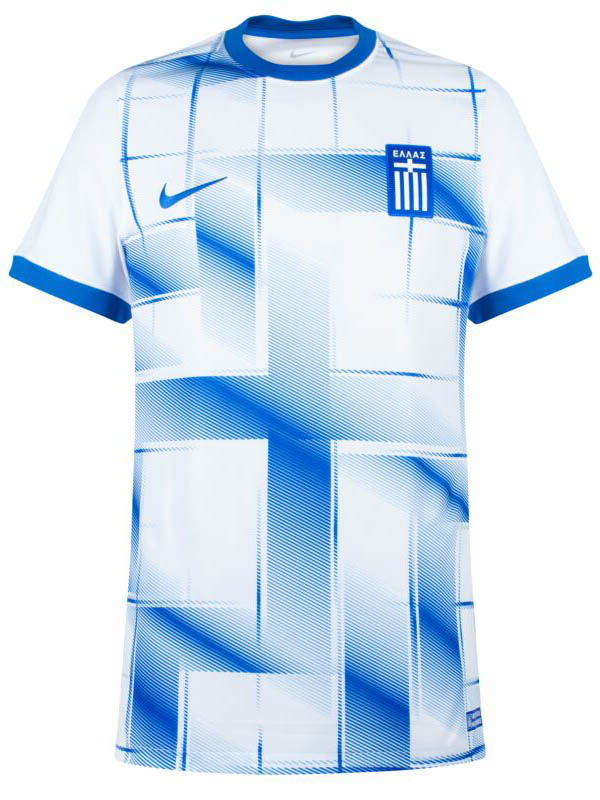 Greece maillot domicile maillot de football uniforme de football premier kit de football pour hommes hauts chemise de sport 2023-2024